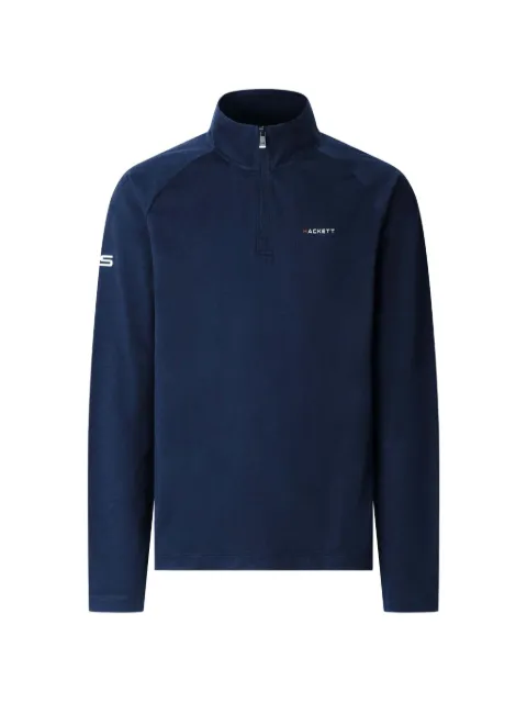 Hackett London 쿼터 지퍼 스웨트셔츠