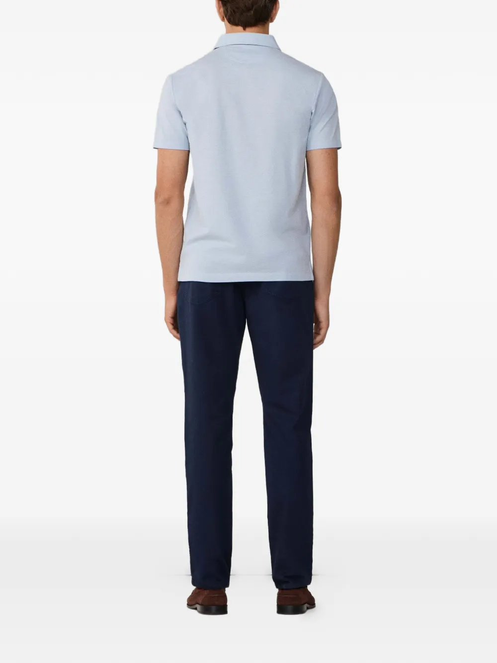 Hackett London Poloshirt met korte mouwen Blauw