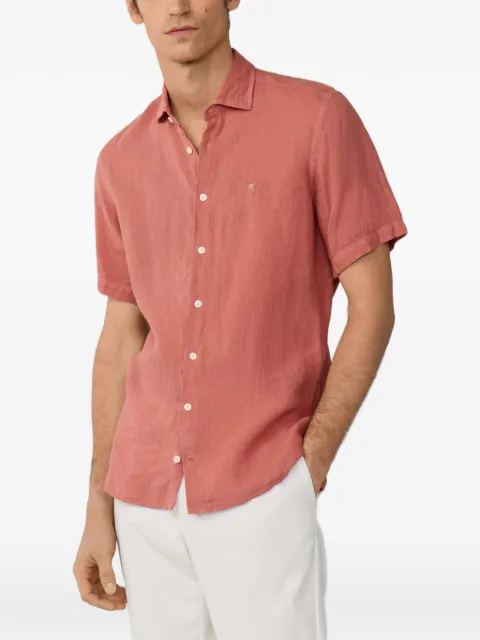 Hackett London camisa con diseño teñido