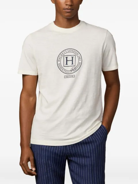 Hackett London t-shirt Heritage H à logo imprimé