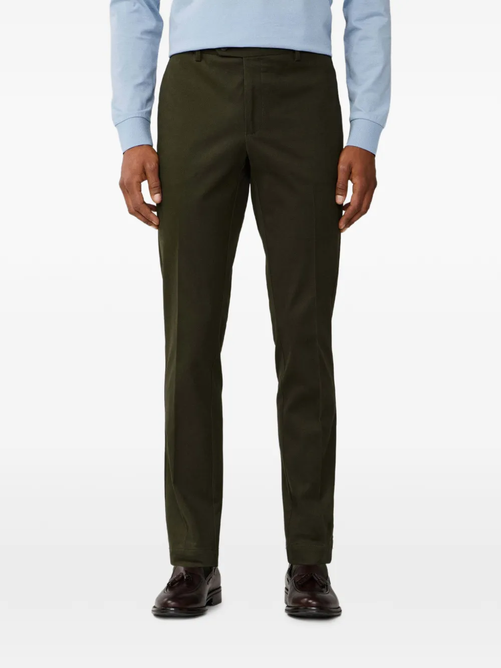Hackett London Kensington Hose mit schmalem Schnitt - Grün