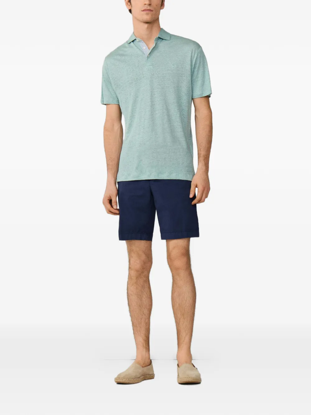 Hackett London Poloshirt met borduurwerk Groen