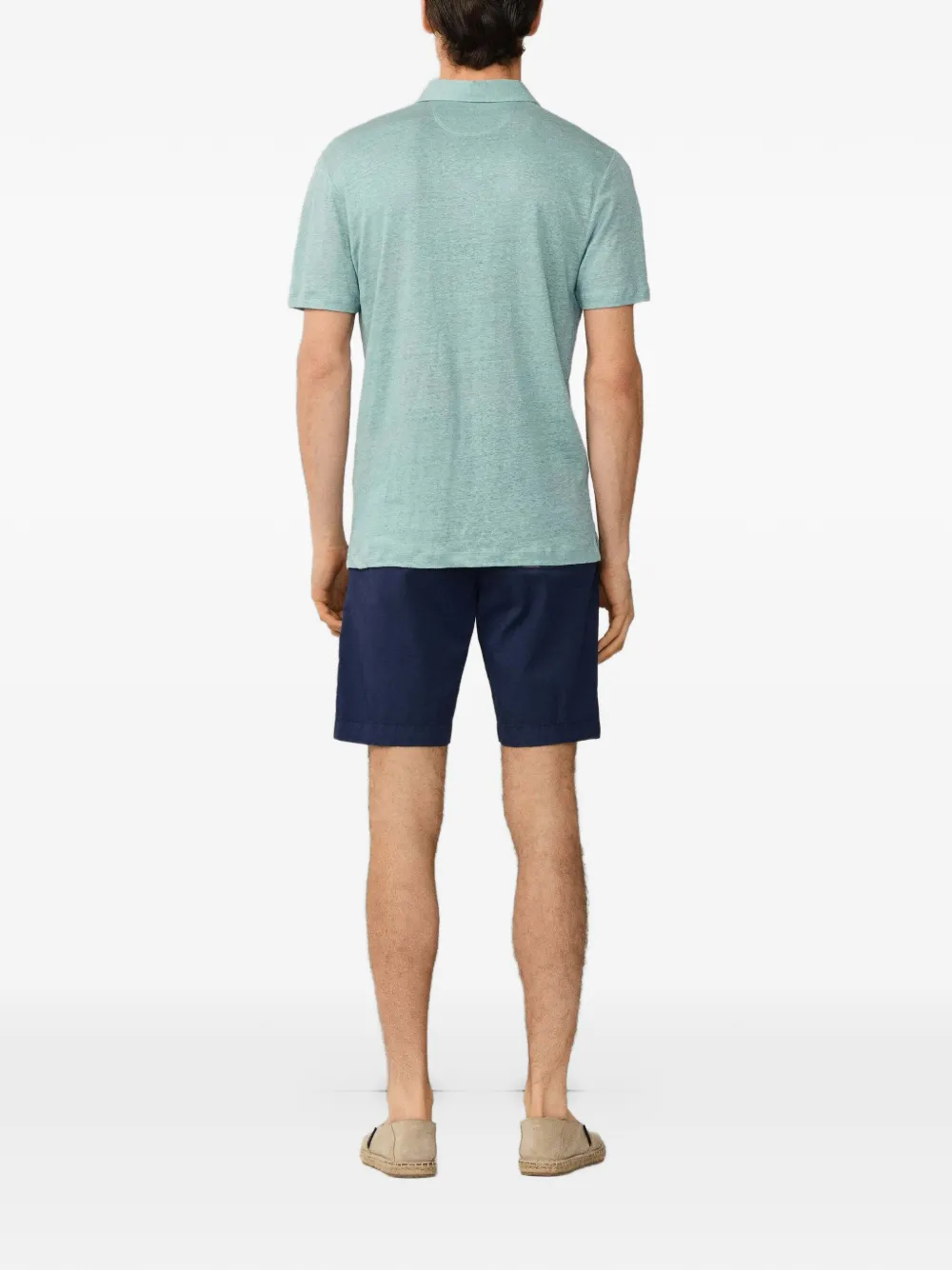 Hackett London Poloshirt met borduurwerk Groen