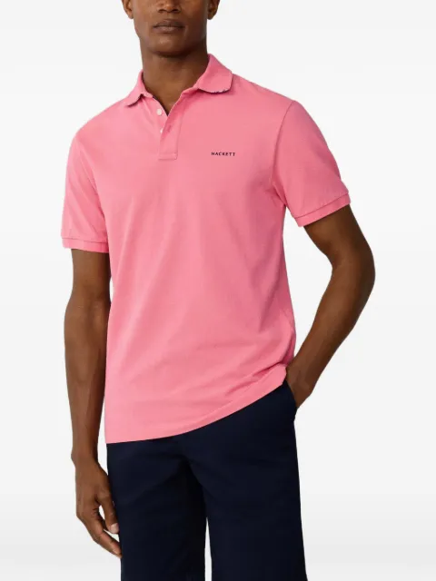 Hackett London beach-trim short-sleeve polo shirt
