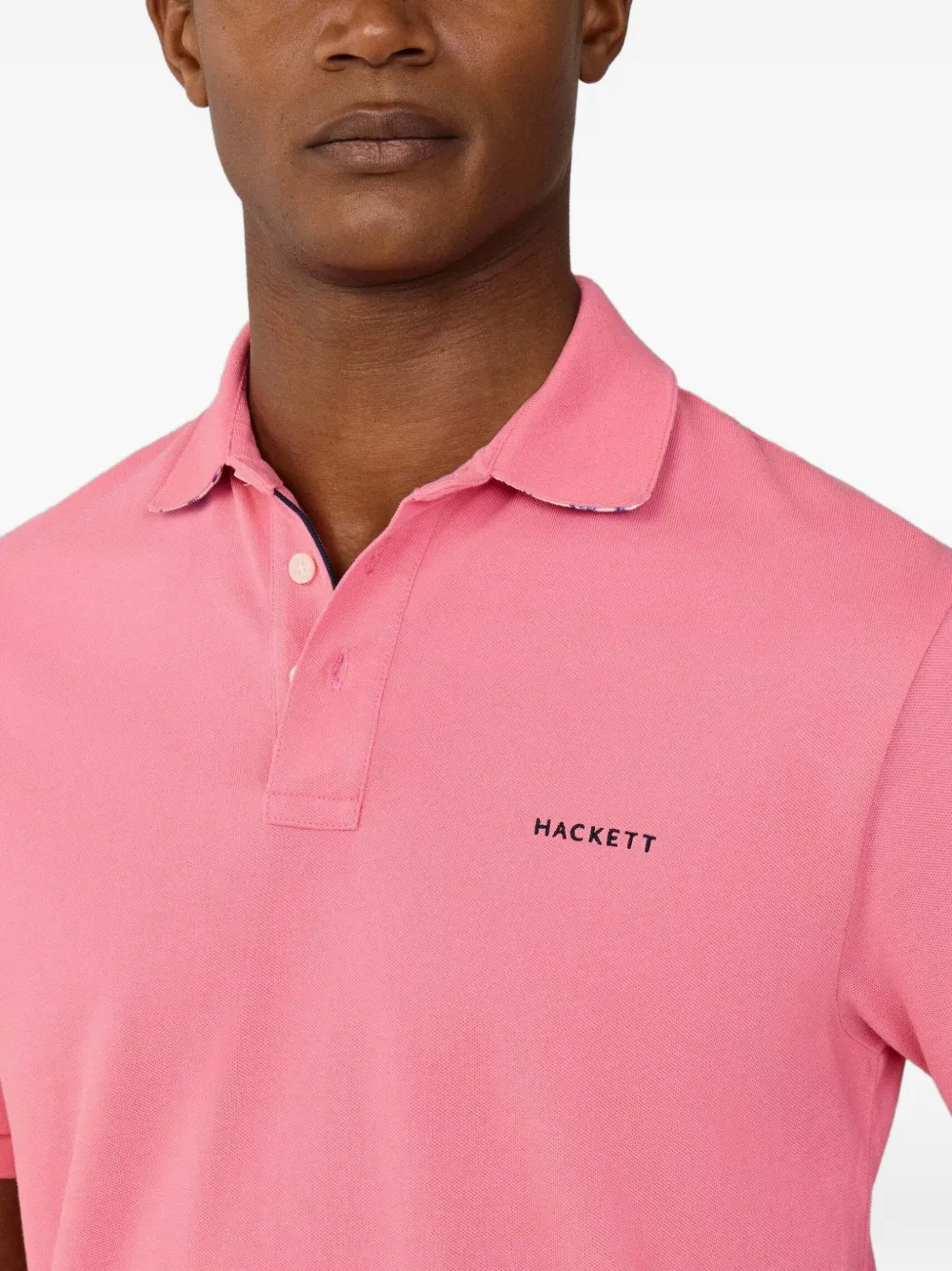 Hackett London Poloshirt met korte mouwen Roze