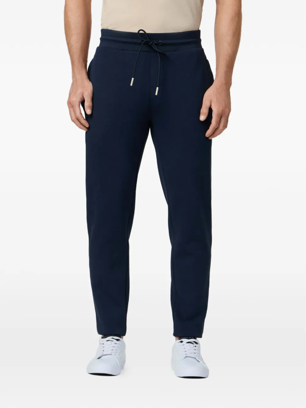 Hackett Jogger Tape Track Pants In Brown