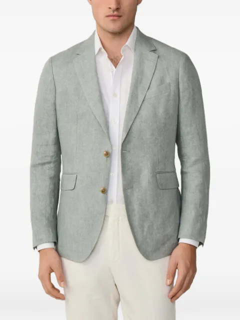 Hackett London 애스콧 델라베 홉색 블레이저