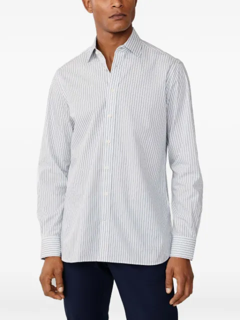 Hackett London striped-pattern shirt