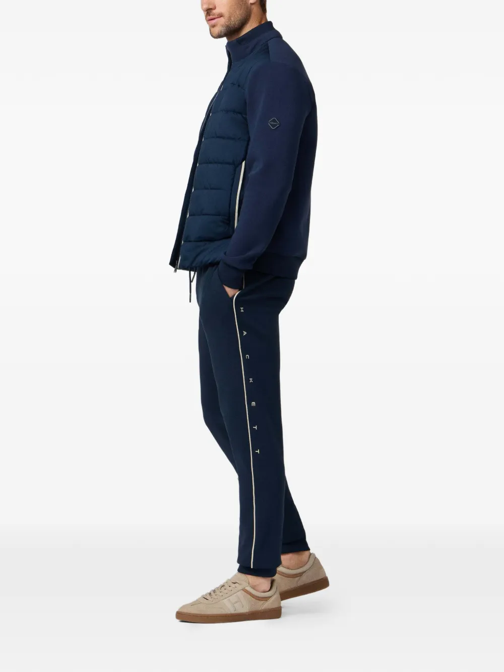 Hackett Drawstring Track Pants In Blue
