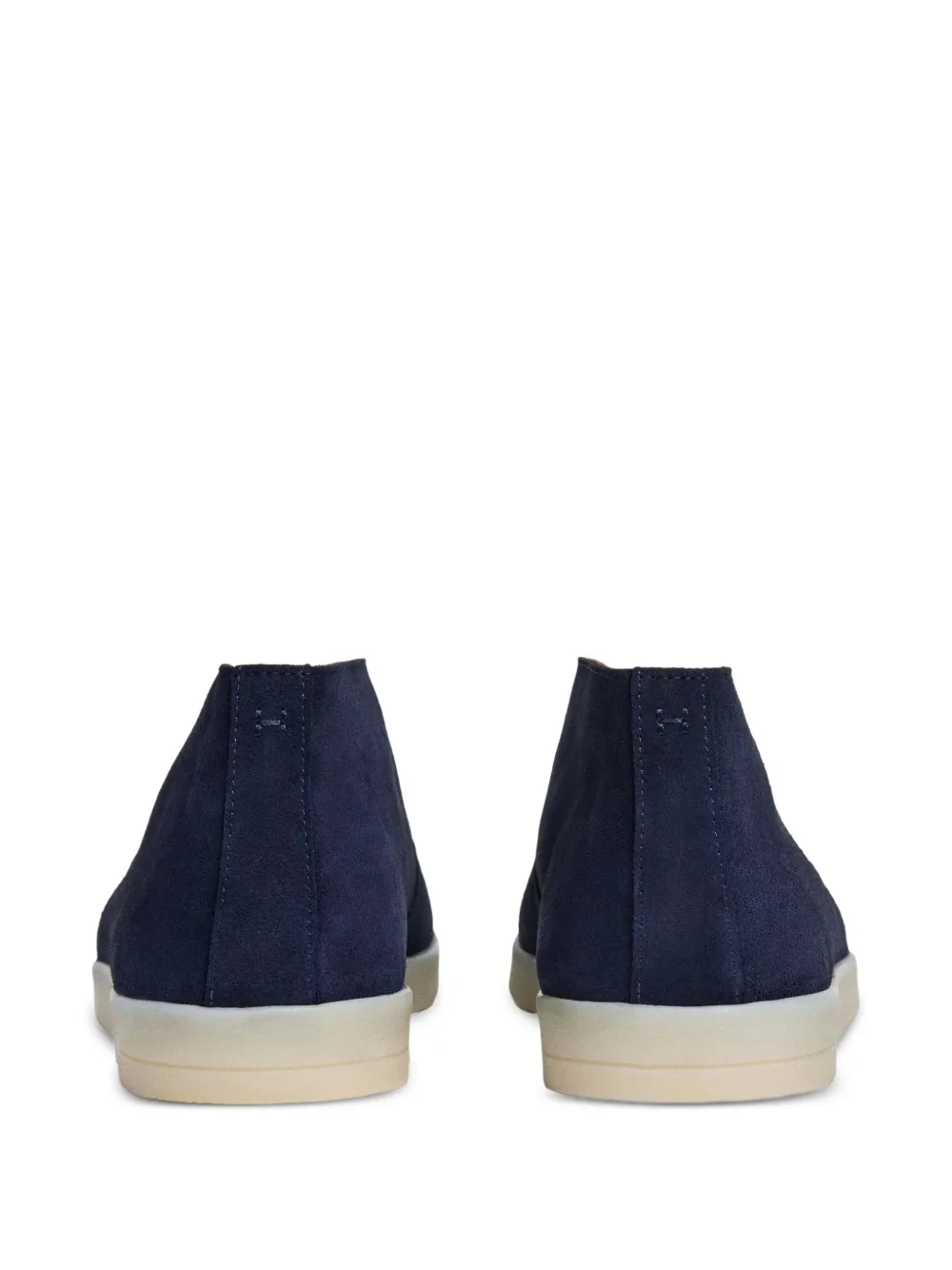 Hackett London Martins suède bootschoenen Blauw