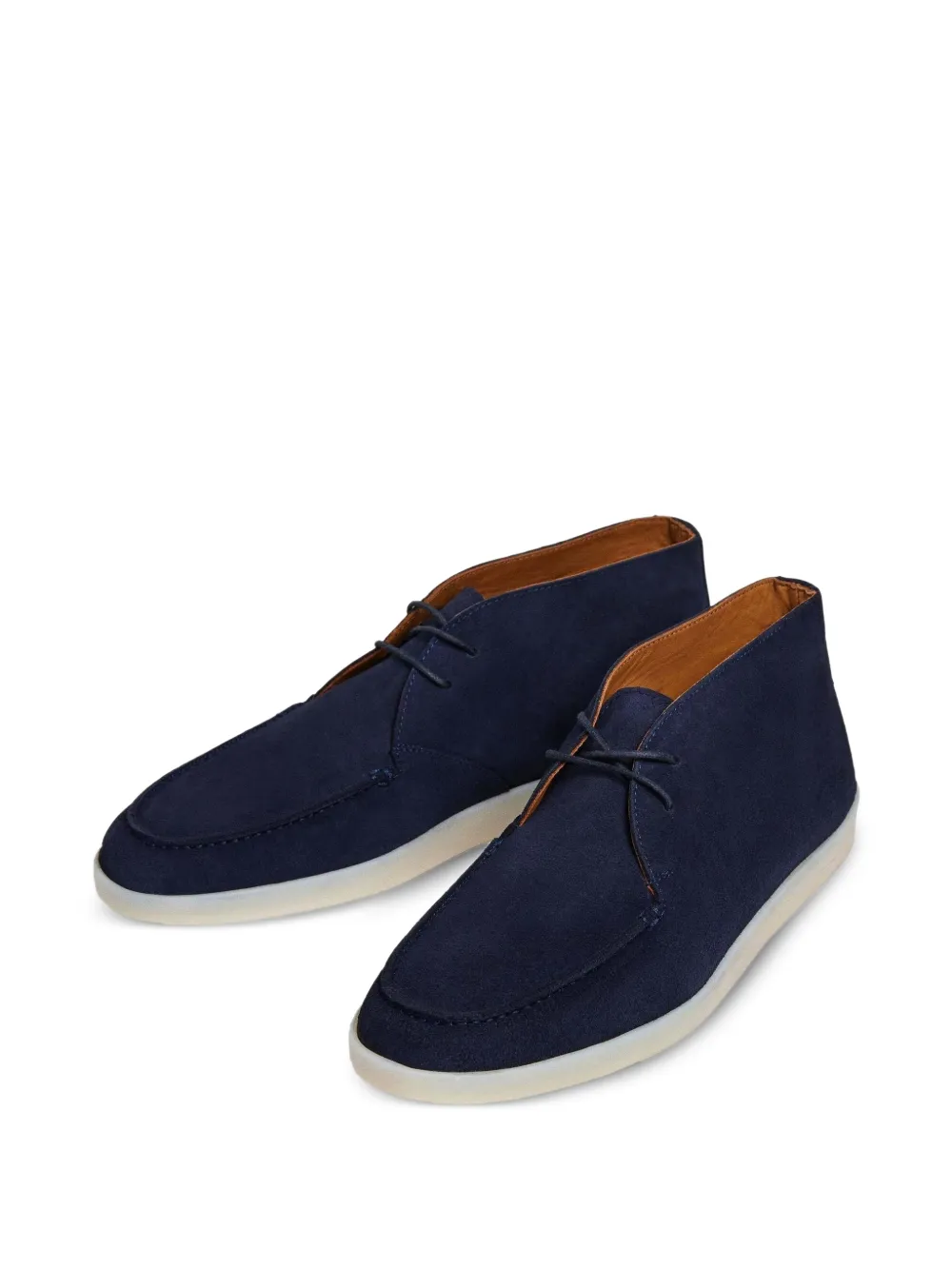 Hackett London Martins suède bootschoenen Blauw