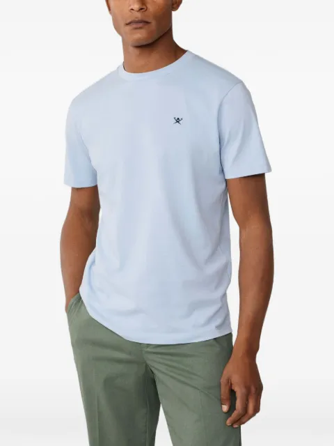 Hackett London logo-embroidered T-shirt