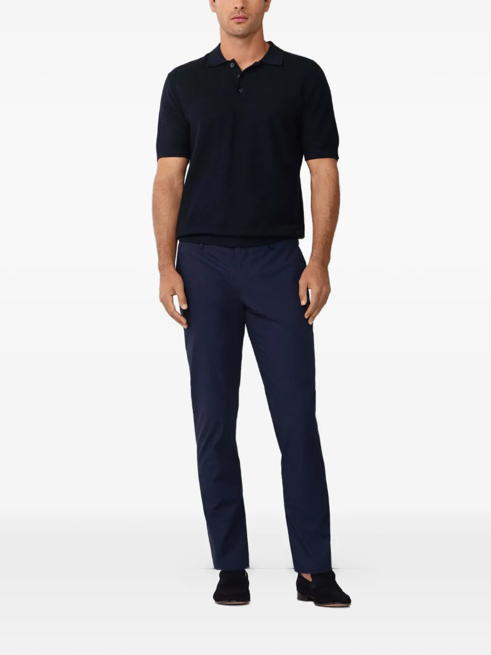 Hackett London Poloshirt met korte mouwen Blauw