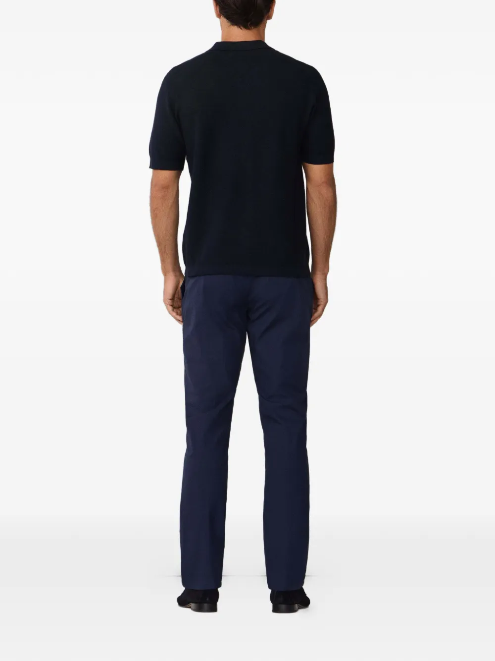 Hackett London Poloshirt met korte mouwen Blauw
