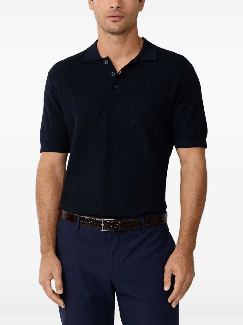 Hackett London Poloshirt met korte mouwen Blauw