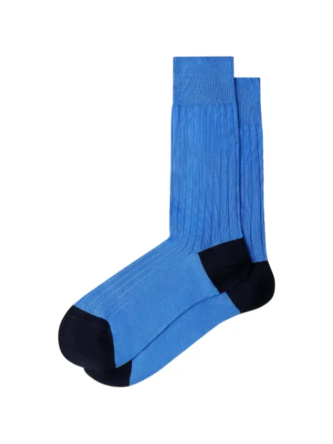 Hackett London ribbed-knit socks