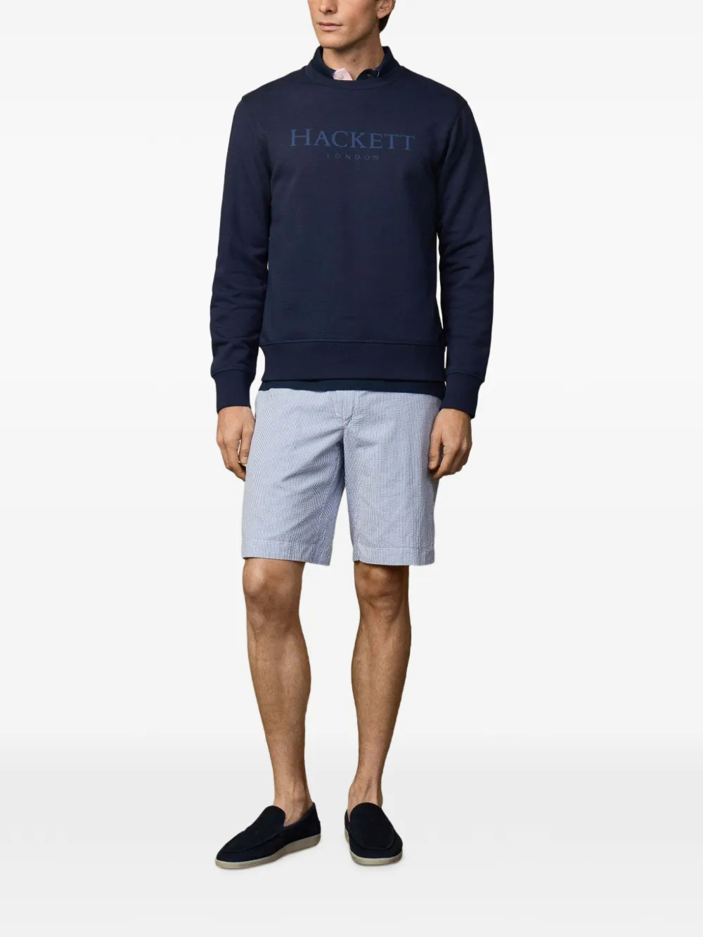 Hackett Heritage Ess Crew-neck Sweater In Multi