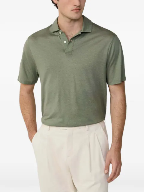 Hackett London travel pique polo shirt