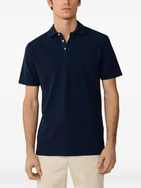 Hackett piqué-knit polo shirt