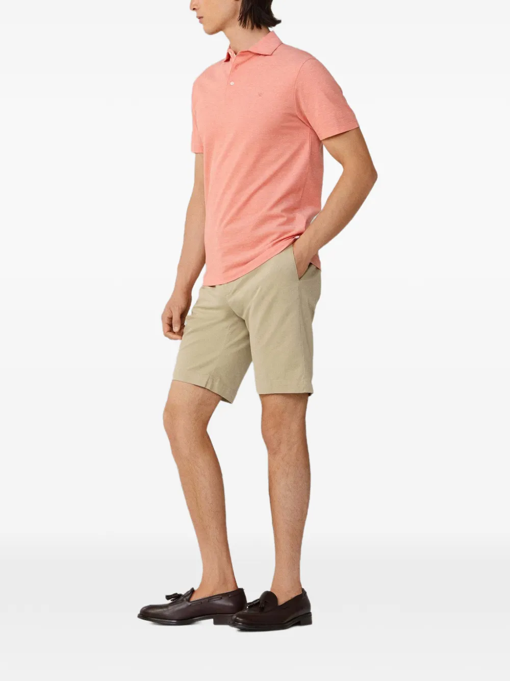 Hackett London Kensington slim-fit chino shorts Beige