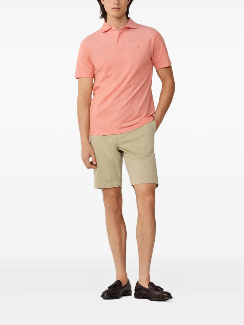 Hackett London Kensington slim-fit chino shorts Beige