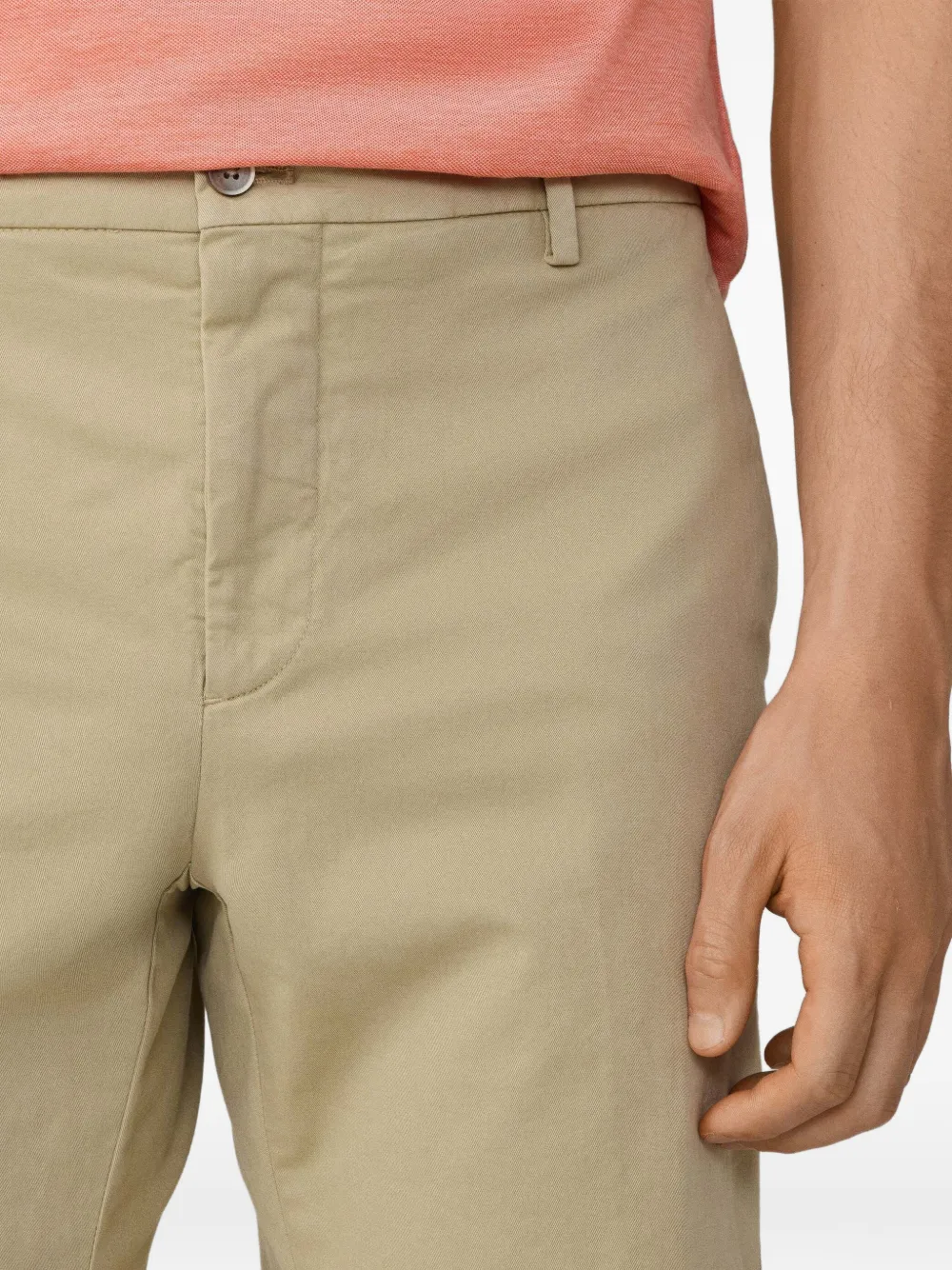 Hackett London Kensington slim-fit chino shorts Beige
