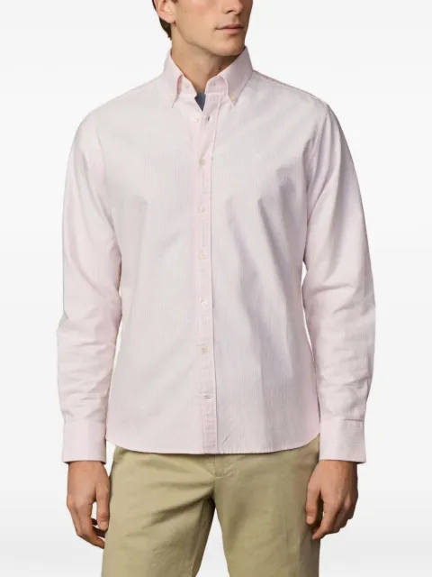Hackett London 细条纹棉衬衫