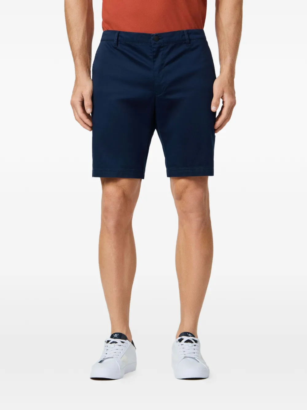 Hackett Commuter Chino Shorts In Brown