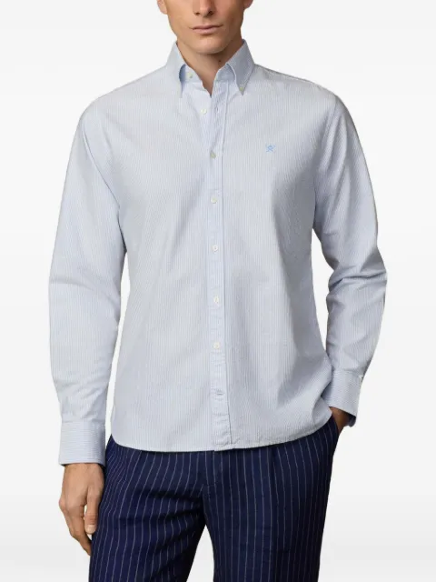 Hackett London chemise en coton à rayures