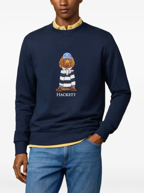 Hackett London Harry Heritage embroidered sweatshirt 
