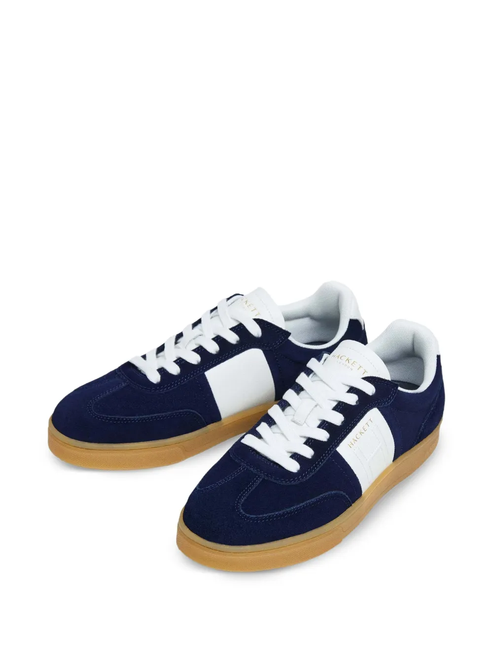 Hackett London Harper sneakers Blauw