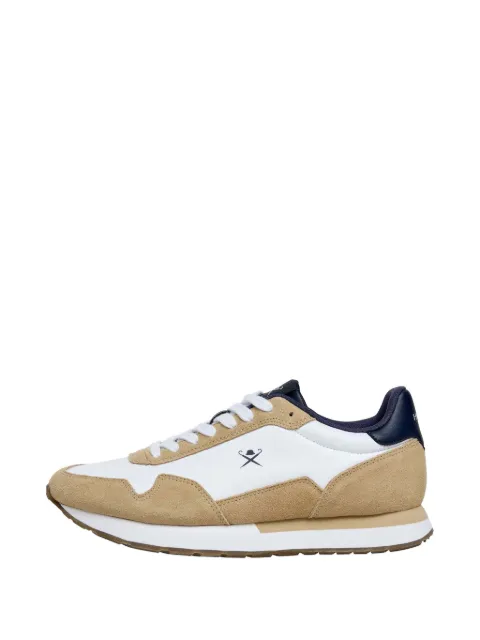 Hackett Vector Plain suede-panelled sneakers