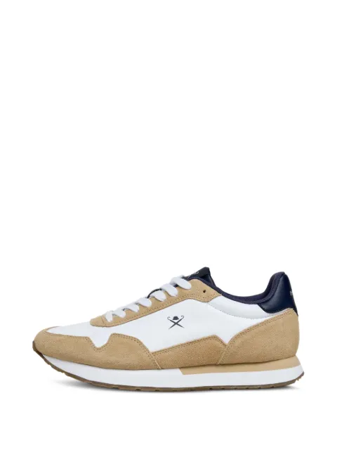 Hackett London Vector Plain suede-panelled sneakers
