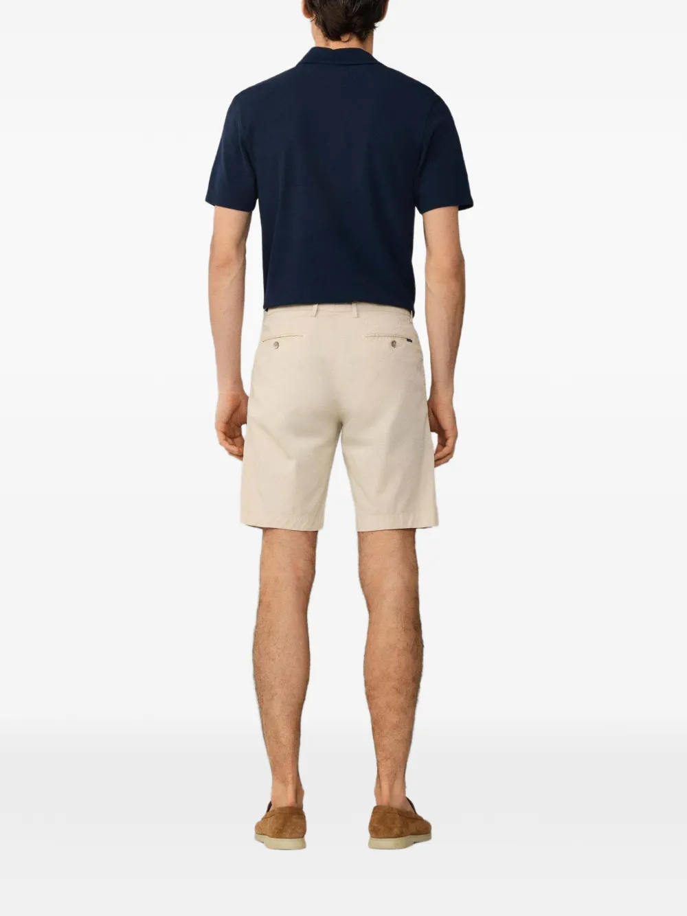 Hackett London Kensington slim-fit shorts Beige