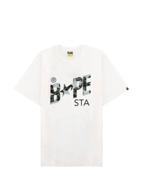 A BATHING APE® Sta Overprint First Camo T-shirt
