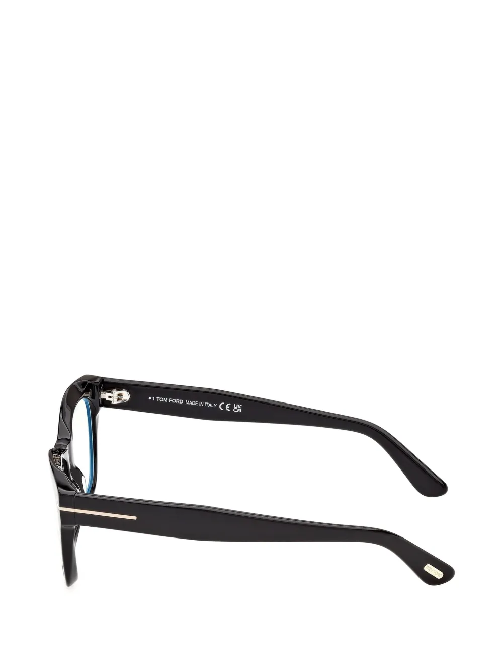 TOM FORD Eyewear Zonnebril met T-logo cat-eye montuur Zwart