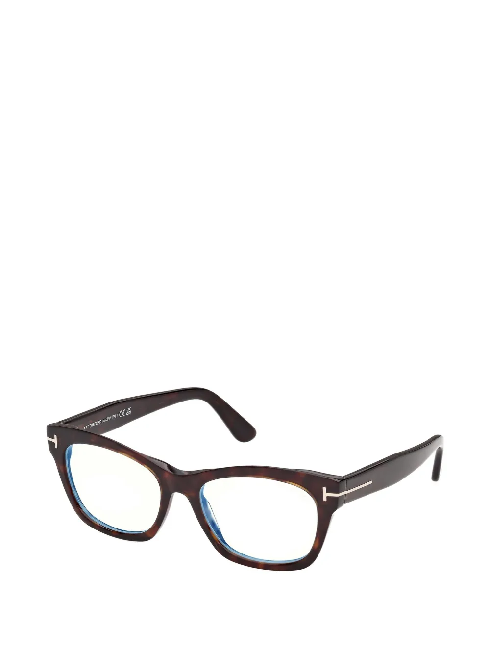 TOM FORD Eyewear Bril met schildpadschild-effect Bruin