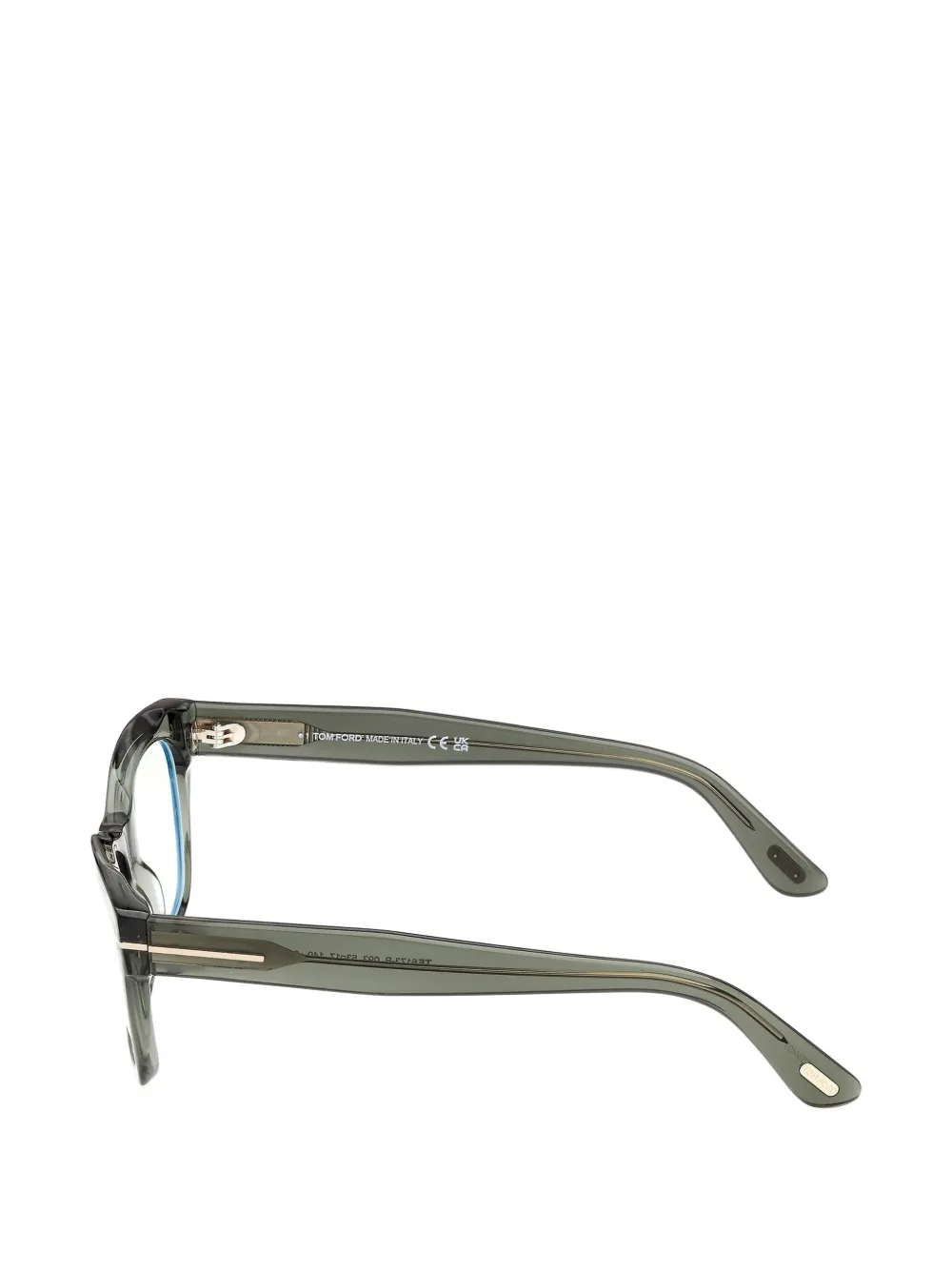 TOM FORD Eyewear Bril met cat-eye montuur Groen