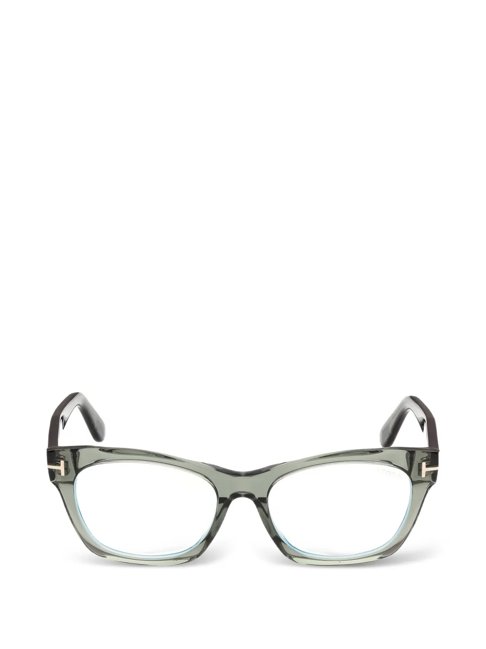 TOM FORD Eyewear cat-eye glasses - Verde