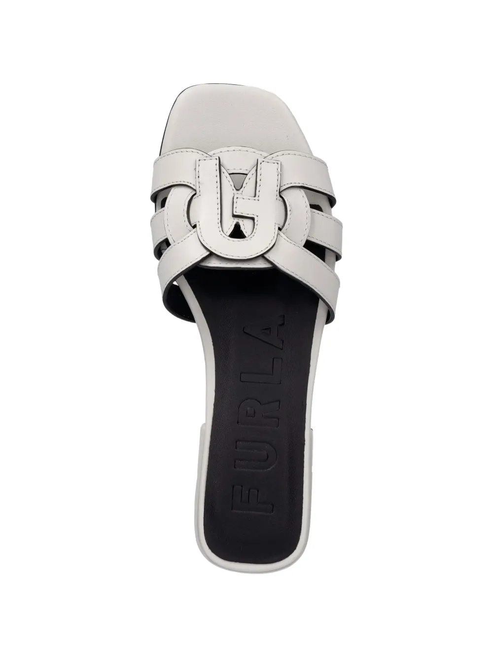 Furla Summer cut-out sandals Wit