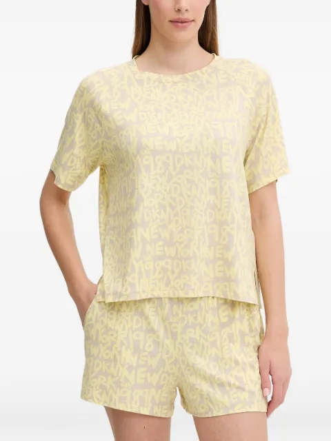DKNY logo-print pajamas