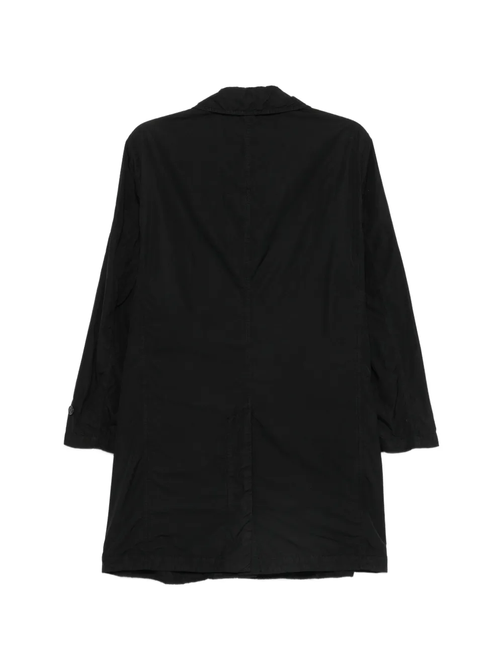  Aspesi Manteau à Simple Boutonnage - Noir 