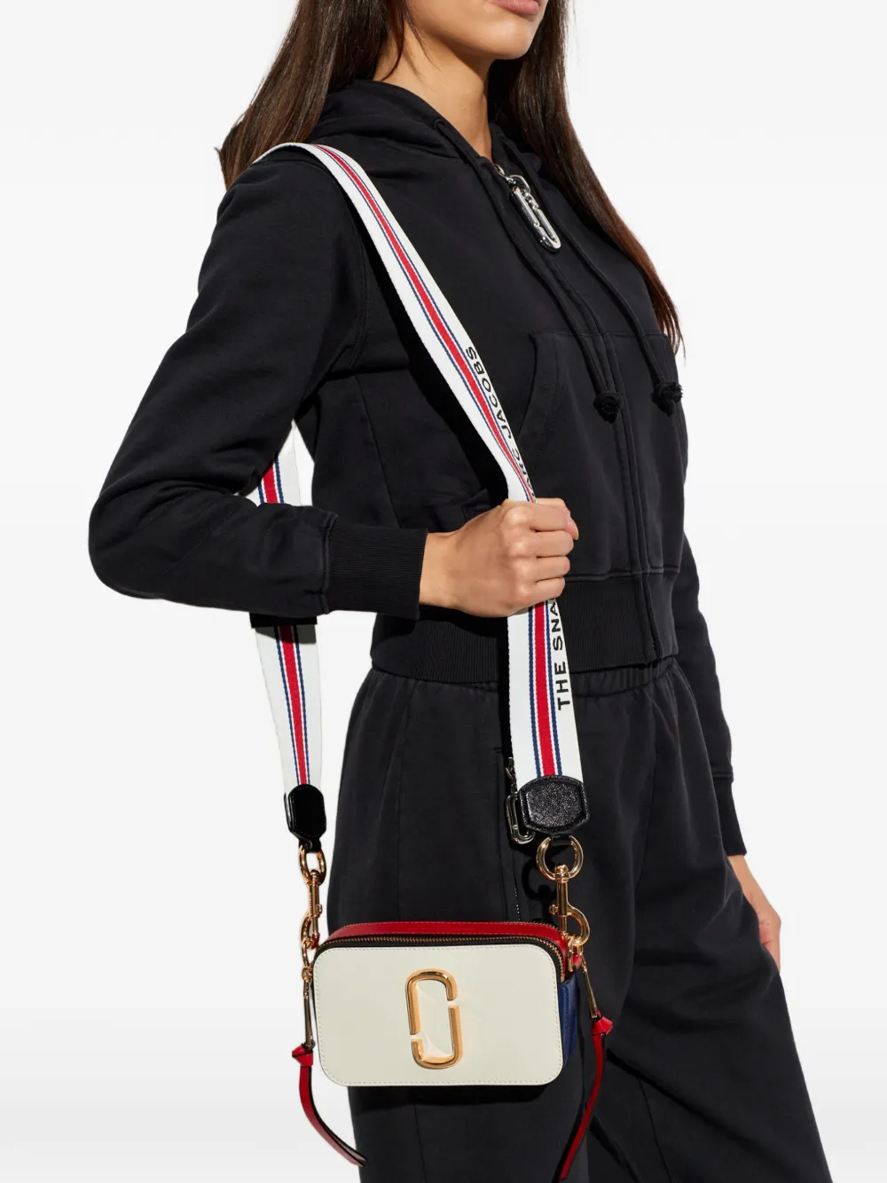 Marc Jacobs The Snapshot crossbodytas Wit