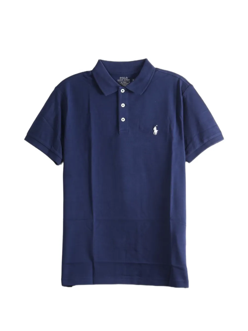 Polo Ralph Lauren logo-embroidered short-sleeve polo shirt - Blu