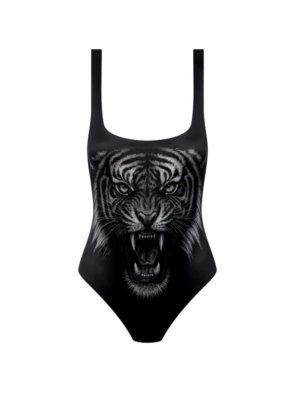 Maison Close Tiger Safari swimsuit - Schwarz