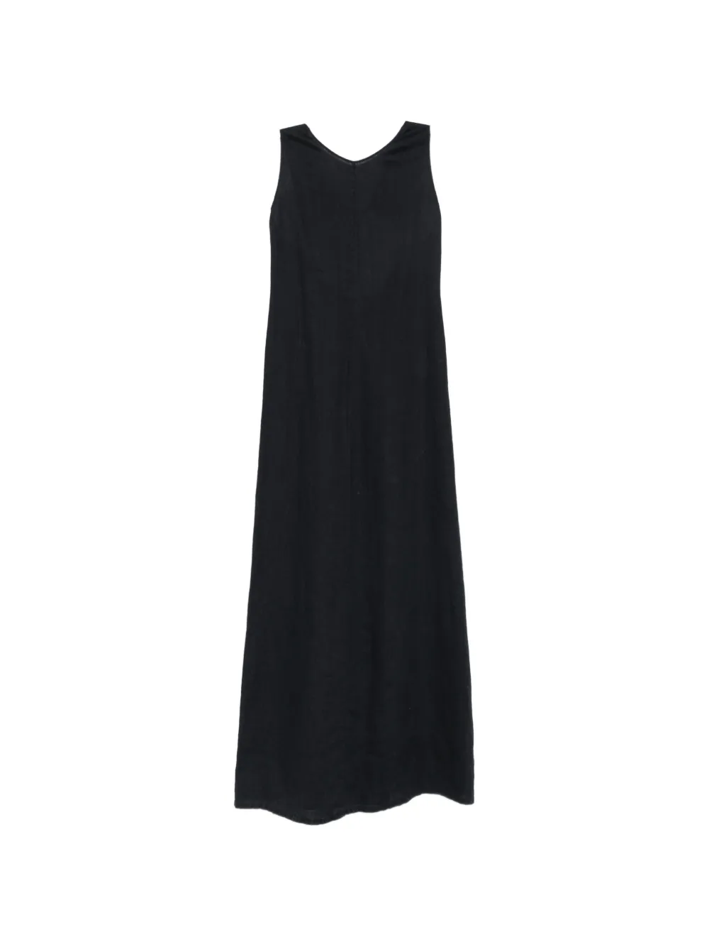 ASPESI cut-out tie-fastening maxi dress - Blu