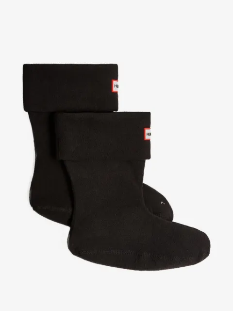 Hunter fleece-cuff socks