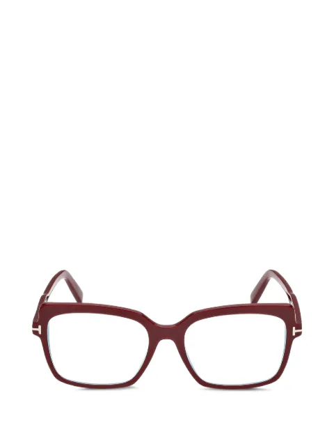 TOM FORD Eyewear T-logo square-frame glasses