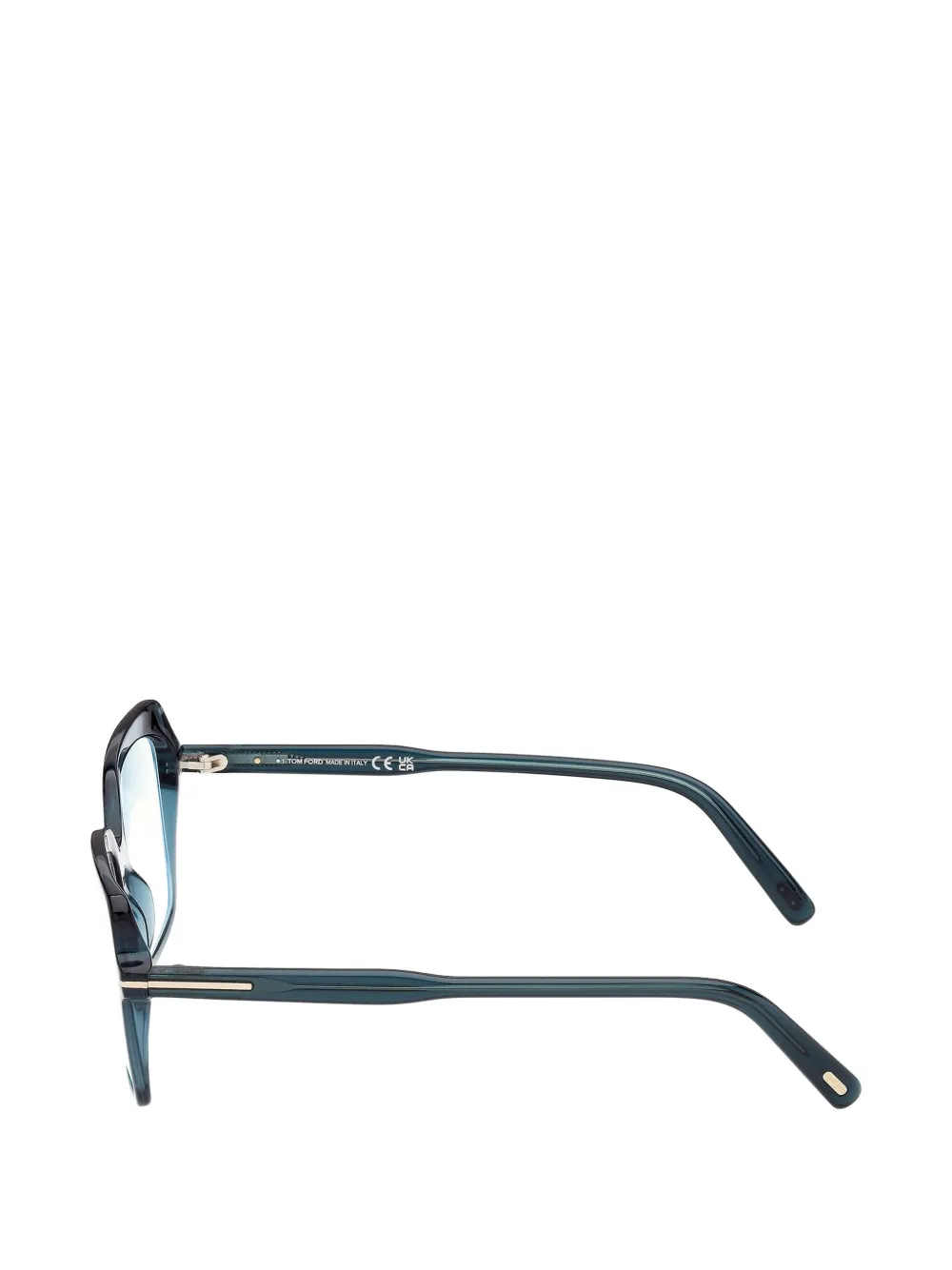 TOM FORD Eyewear Bril met vierkant montuur Zwart