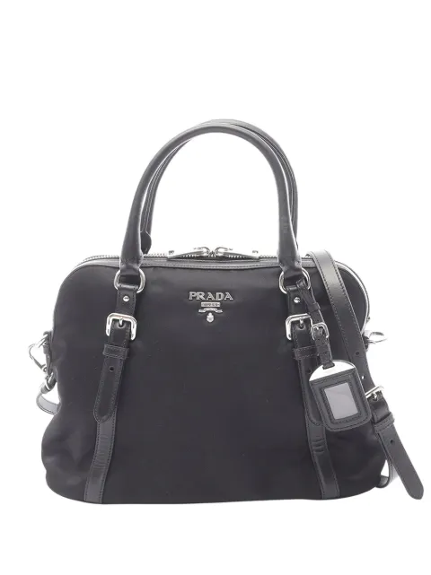 Prada Pre-Owned 2010-2026 Tessuto 3 Way Bag satchel
